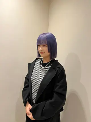 ショート カラー ヘアアレンジ 高島 凜のヘアスタイル
