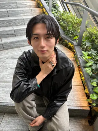 メンズ ‎しゅり🇰🇷 日韓MIXメンズヘアのヘアスタイル