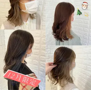 カラー 〖 韓国hair 〗 室岡　咲希のヘアスタイル