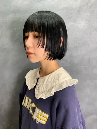 ショート funo. ／透明感カラーのヘアスタイル