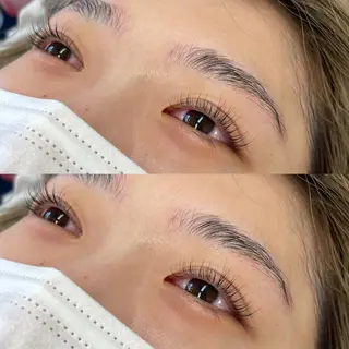 マツエク・マツパ ハイトーン🦄ネイル 💞のぶちのネイルデザイン