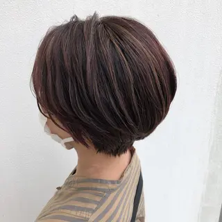 ショート カラー ヤマモト マイのヘアスタイル