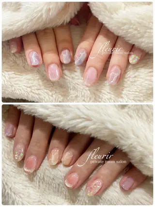 ネイル フルリール 【プライベートサロンのネイルデザイン