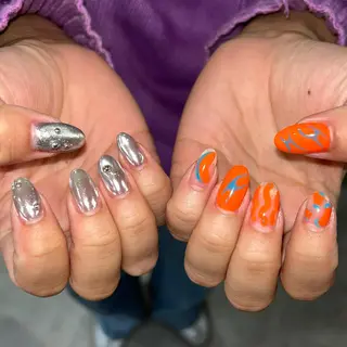 ネイル 🪐富島彩夏 /海外nail🪐のネイルデザイン