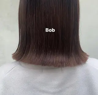 ミディアム カラー 顔周りレイヤー 🎀マリノのヘアスタイル