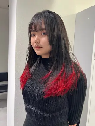 セミロング レイヤーカット ムラカミカイセイのヘアスタイル