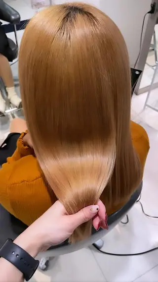 ロング 仲西 愛鈴のヘアスタイル