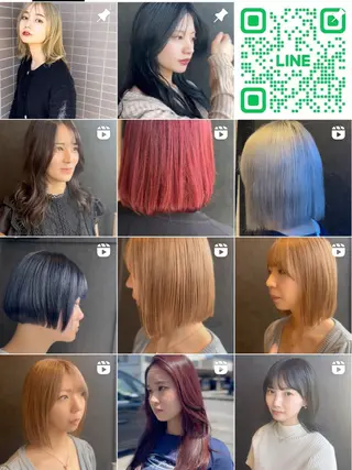 ミディアム uti所属・菊池 幹のヘアスタイル