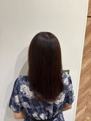 カラー 小川 優衣のヘアスタイル