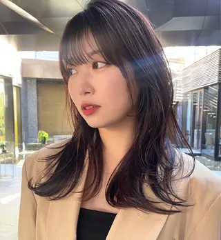 ロング カラー 🌷レイヤー・ボブ /tomomi🌷のヘアスタイル