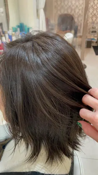 カラー メンズ ボブ/ショート/ チヨノのヘアスタイル