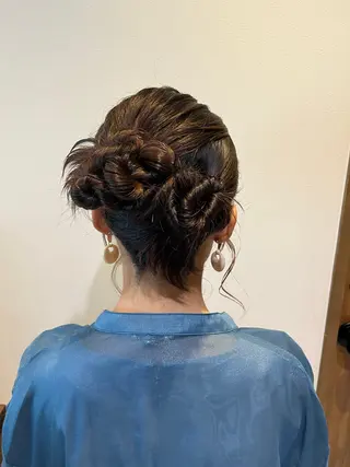 ヘアアレンジ ❁ヘアメ❁ YUMI ❁ゆみ❁横浜桜木町のヘアスタイル