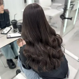 ロング カラーモデル募集 吉原佳穂💗のヘアスタイル