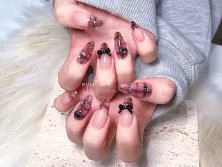 ネイル 長さ出し専門 nynaのネイルデザイン