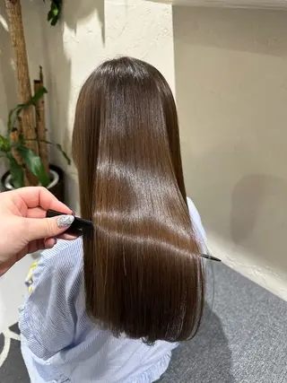 ロング カラー 【髪質改善】 夏目結以のヘアスタイル