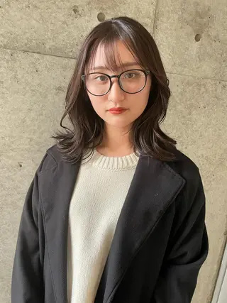 ミディアム HAIR design ARUE所属・仙台1優しい美容師 Kogaのヘアスタイル