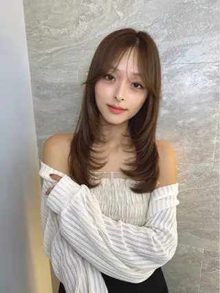 セミロング 🍀カットモデル募集 🍀いぶきのヘアスタイル