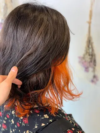 ミディアム カラー 髪質改善・縮毛矯正 Taijuのヘアスタイル