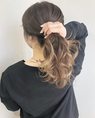 ロング カラー WEST OLAND加藤圭介のヘアスタイル