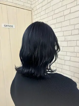 ミディアム 田中 沙也香のヘアスタイル