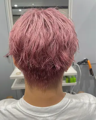 ショート 大川 美優のヘアスタイル