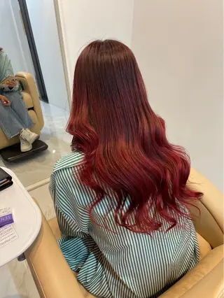 ロング カラー URARA ／メンズカットのヘアスタイル