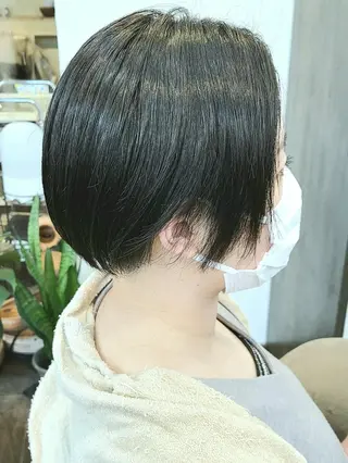 ショート カラー 【大宮】デザイナー Anne 諳 アンのヘアスタイル
