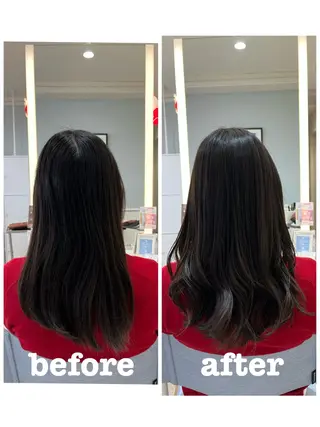 セミロング 髪質改善/ 似合わせ/古津遼平のヘアスタイル