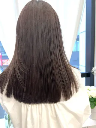 セミロング 永田 崇のヘアスタイル