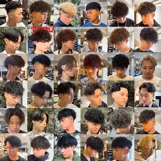 パーマ メンズ 年間2000名担当◎ パーマ職人/仲原佑樹のヘアスタイル