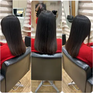 ロング カラー 『艶髪』で印象が激変 ！髪質改善専門KONのヘアスタイル