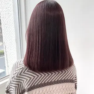 ロング カラー ヘアアレンジ ドライで決まるレイヤ ー/🤎透明感カラーのヘアスタイル