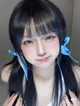 ロング カラー ヘアアレンジ 🥣大人っぽ韓国 スタイル🥣アヤノのヘアスタイル