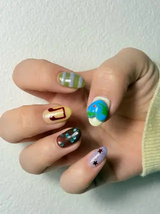 ネイル she saw me / shokoのネイルデザイン