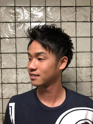 ミディアム メンズ 【店長】福田 健人のヘアスタイル