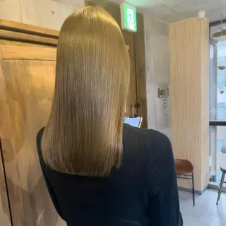 ミディアム 髪質改善カラー/韓国 /井上 拓也のヘアスタイル