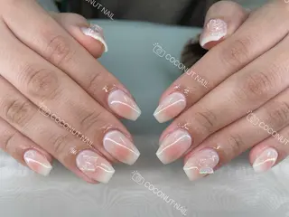 ネイル 神田 ココナッツのネイルデザイン