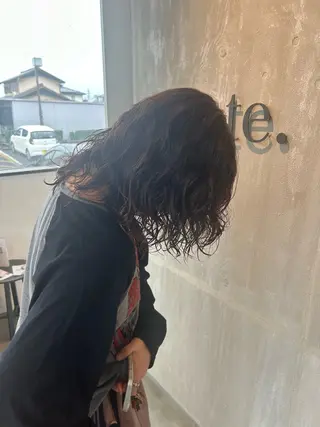 パーマ tote. 成瀬晃のヘアスタイル