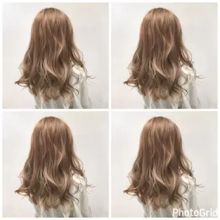 ロング カラー Rubik's江坂 ルービックえさかのヘアスタイル