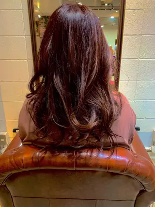 ロング ショート🌼パーマ 本間正子のヘアスタイル