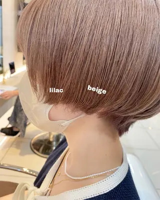 ショート sea's所属・ヒラカホ/矢場町/ ブリーチ/似合わせのヘアスタイル