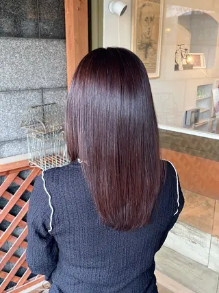 カラー Mariko /透明感カラーのヘアスタイル