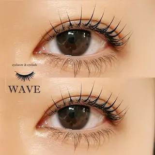 マツエク・マツパ eyebrow & eyelash WAVE所属・brow&lash WAVEのマツエク・マツパデザイン