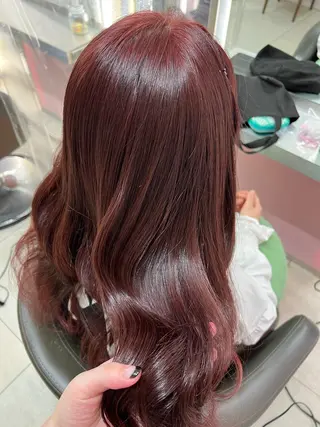 ロング Eleanor 池袋 ミカのヘアスタイル