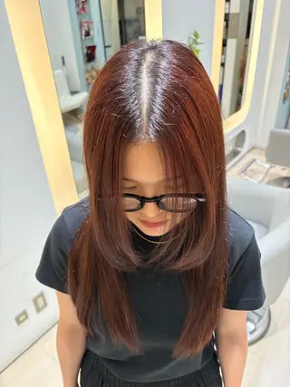 ロング カラー R u i /透明感カラーのヘアスタイル