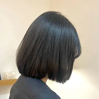 ミディアム 艶カラー/透明感 /ヒグチアオイのヘアスタイル