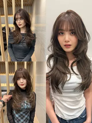 ロング LATTE  渋谷所属・♡レイヤーカット れお♡のヘアスタイル