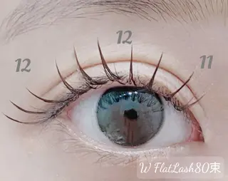 マツエク・マツパ Z·Sunny Eyelashのマツエク・マツパデザイン