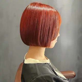 ショート カラー 🫧 清水優 /広がらないボブ🫧のヘアスタイル