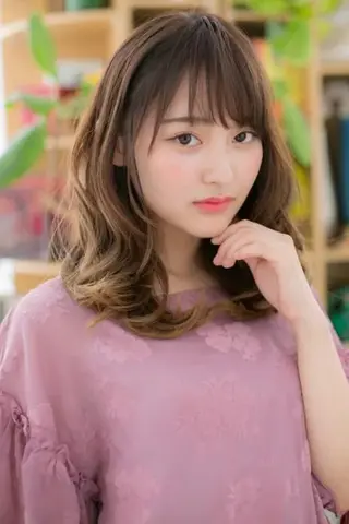 セミロング パーマ クセ毛解決のプロ💠 棚村竜太のヘアスタイル